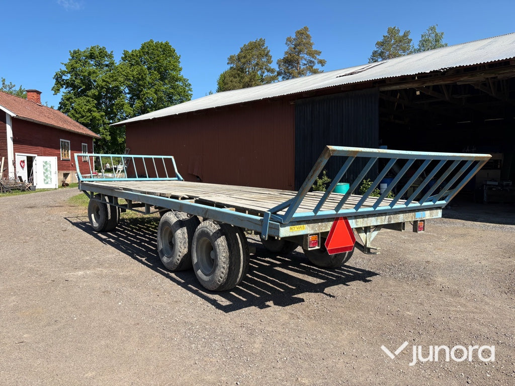 Rundbalsvagn - Nyvab, 10 ton