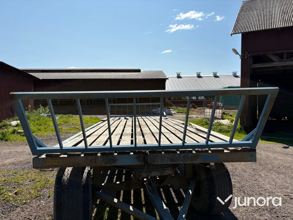 Rundbalsvagn - Nyvab, 10 ton