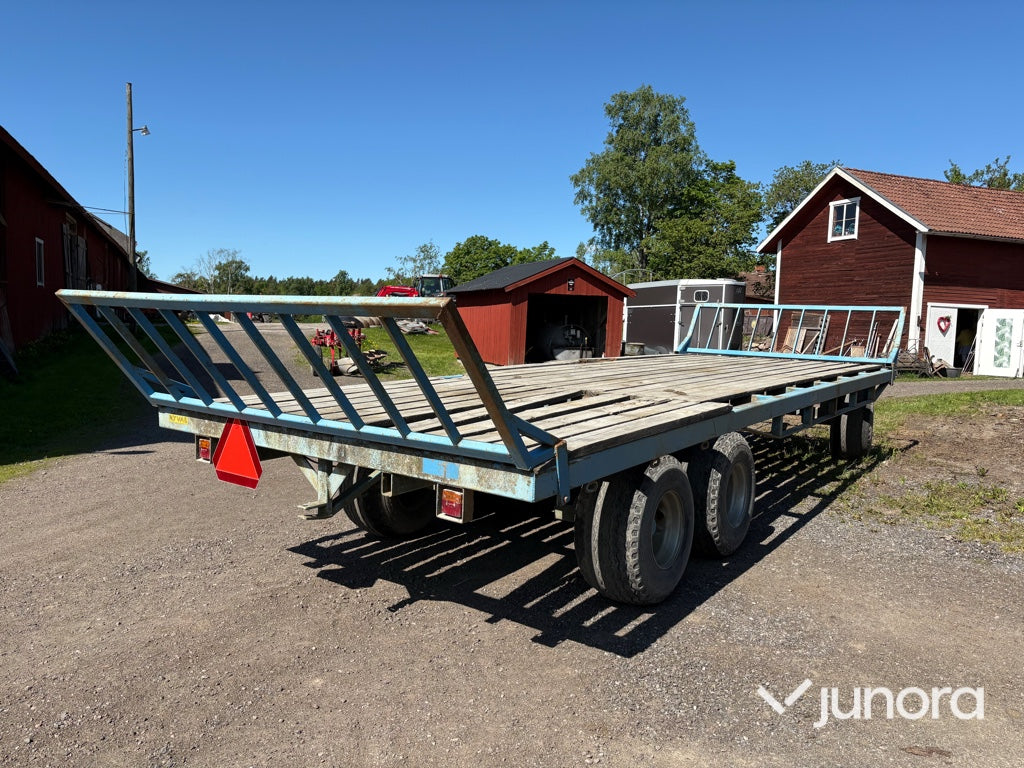 Rundbalsvagn - Nyvab, 10 ton