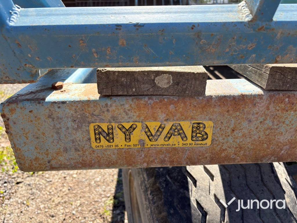 Rundbalsvagn - Nyvab, 10 ton