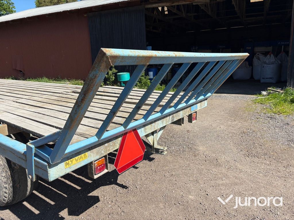 Rundbalsvagn - Nyvab, 10 ton