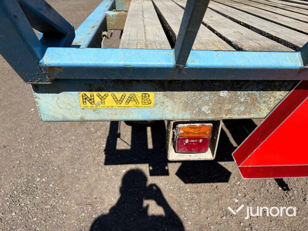 Rundbalsvagn - Nyvab, 10 ton