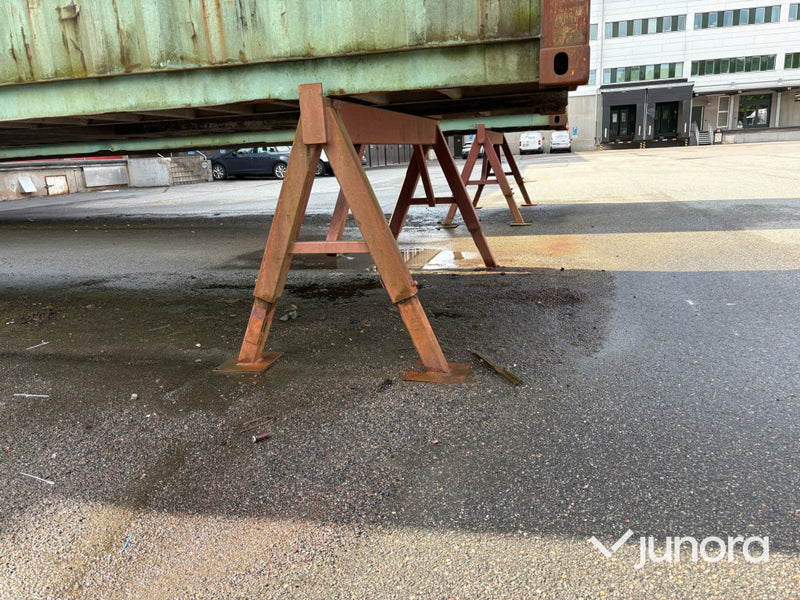 40 Fots Container Med ställning