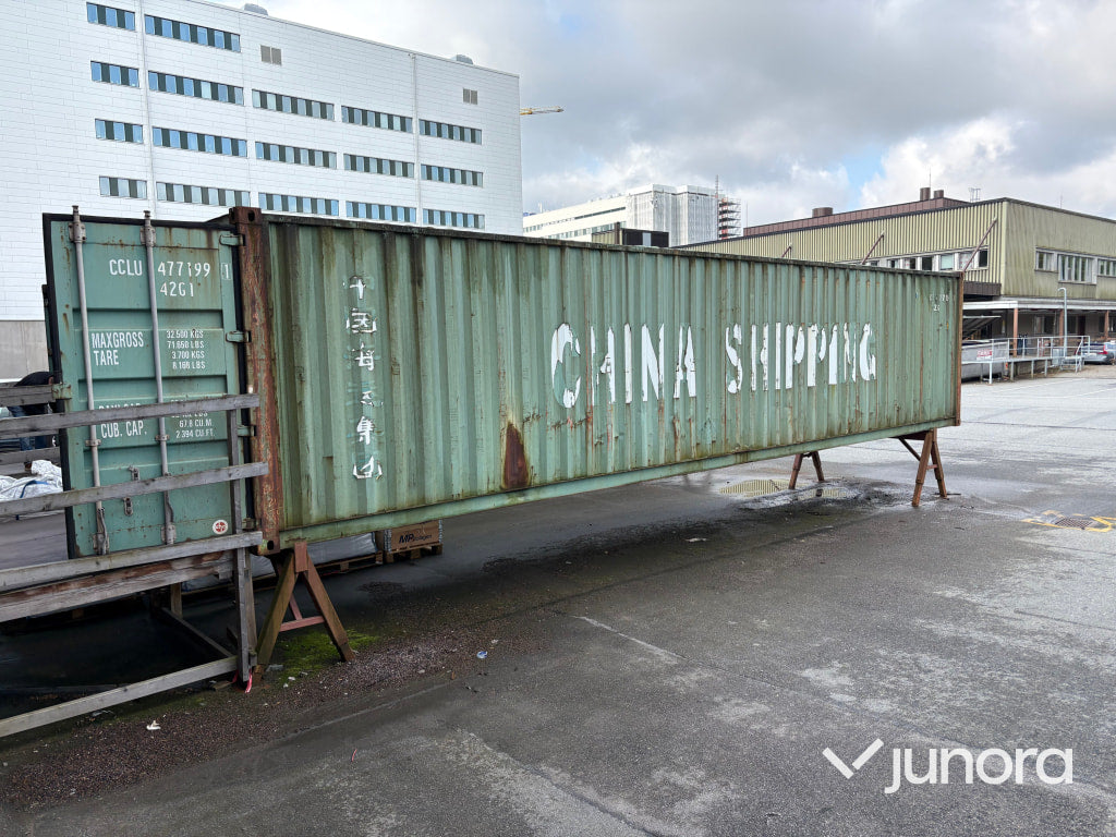 40 Fots Container Med ställning