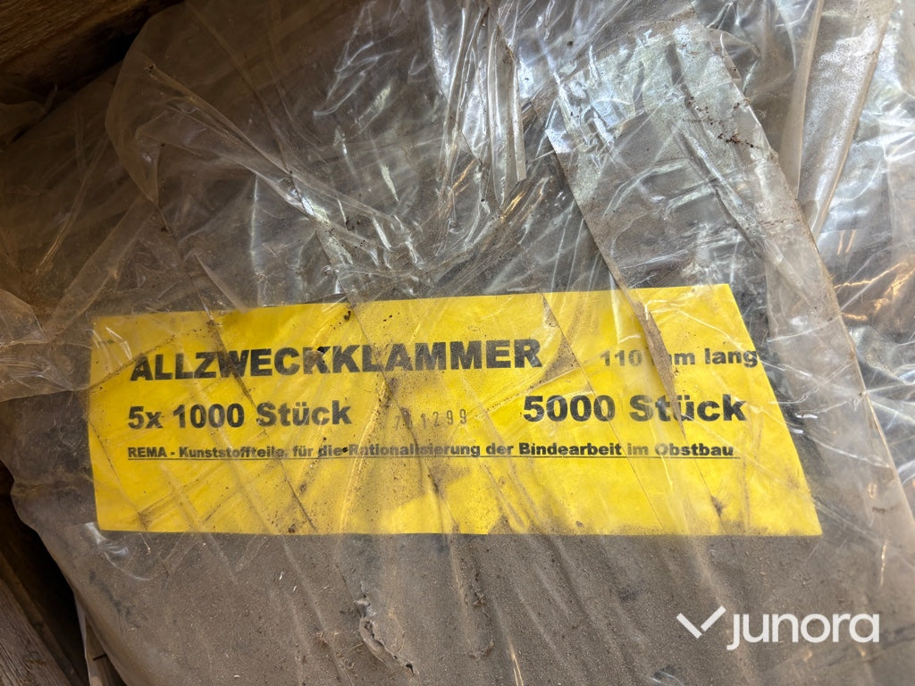 Fruktklämmor / odlingsklämmor -  47 500 st