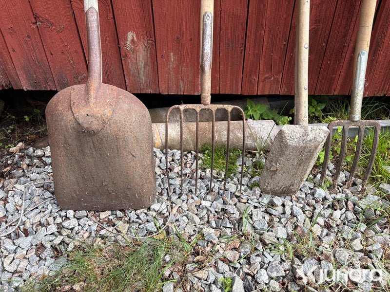 Trädgårdsredskap, 6st