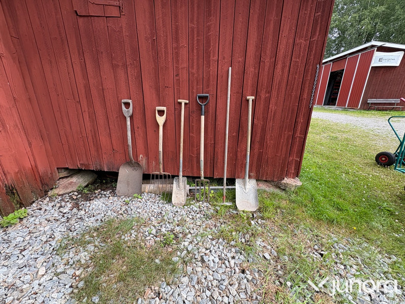 Trädgårdsredskap, 6st