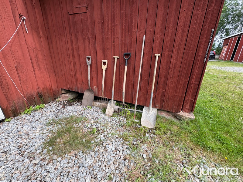 Trädgårdsredskap, 6st