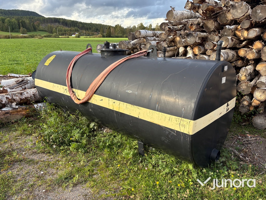 Dieseltank -  5m³, Komplett