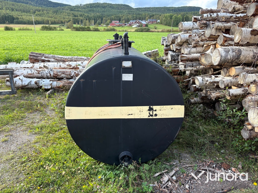 Dieseltank -  5m³, Komplett