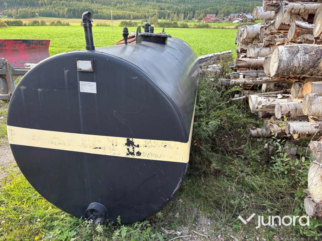 Dieseltank -  5m³, Komplett
