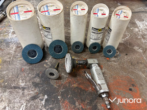 Mini Flapdisc med extra skivor