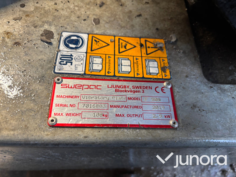 Markvibrator Swepac F 90A