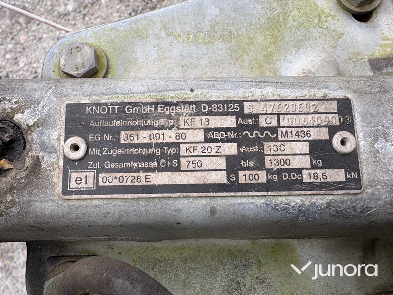 Släpvagn - Thule, CER, Täckt