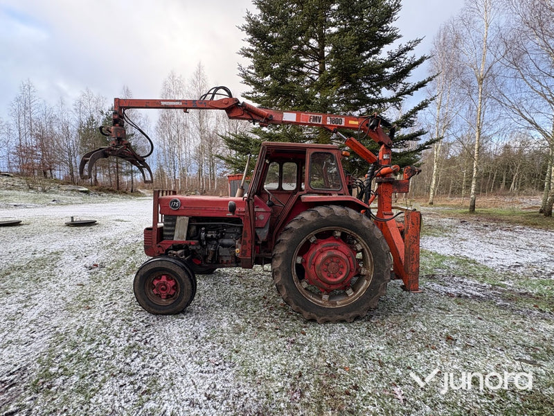 Traktor + Kran - Massey Ferguson 175, FMV 1800