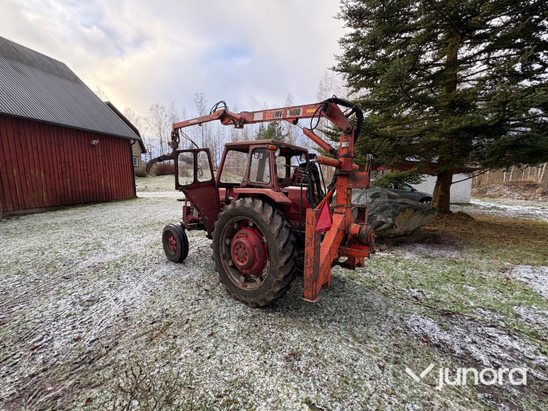 Traktor + Kran - Massey Ferguson 175, FMV 1800