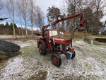 Traktor + Kran - Massey Ferguson 175, FMV 1800
