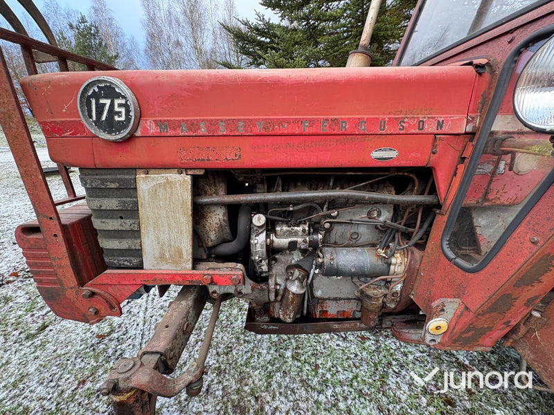 Traktor + Kran - Massey Ferguson 175, FMV 1800