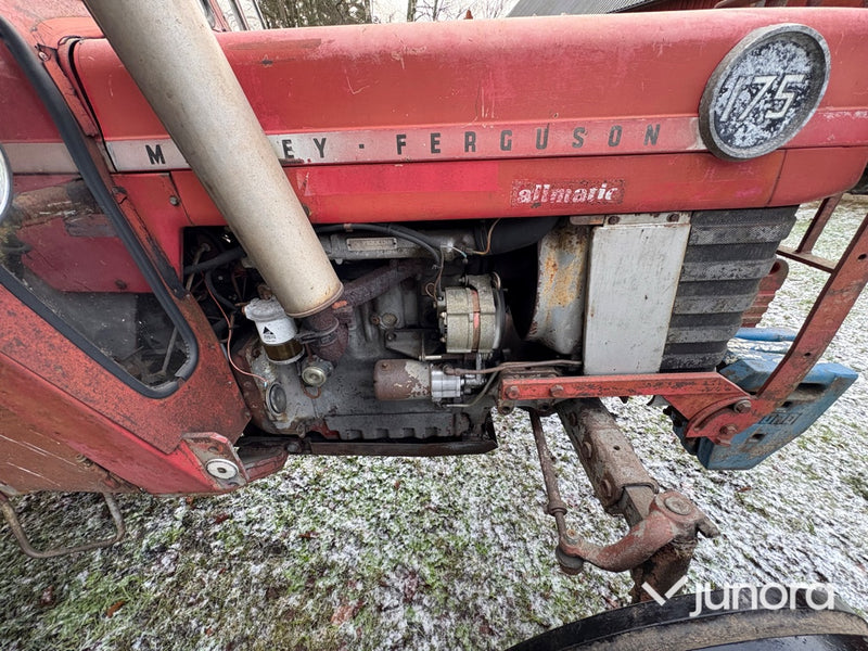 Traktor + Kran - Massey Ferguson 175, FMV 1800