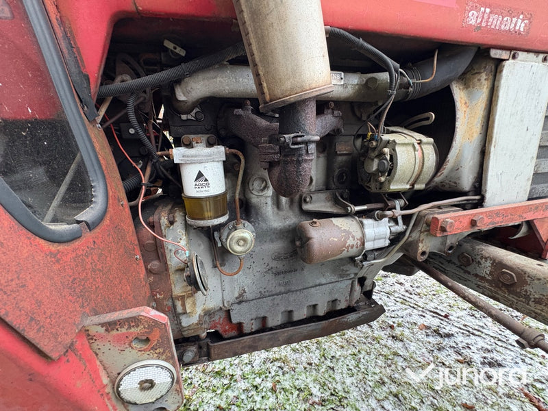 Traktor + Kran - Massey Ferguson 175, FMV 1800