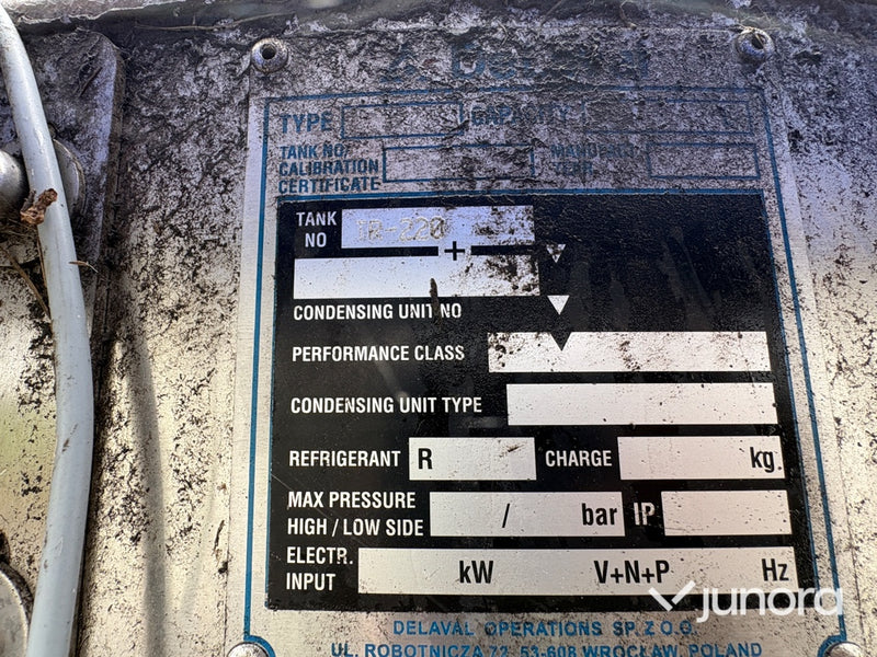 Buffertank - DeLaval, R125 BCC