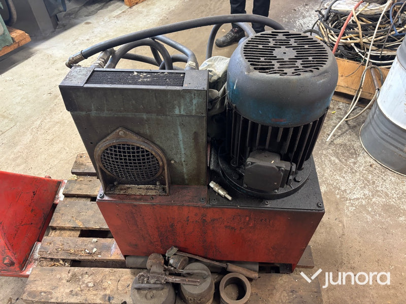 Hydraulaggregat - med värmeåtervinning