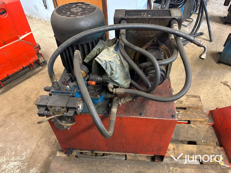 Hydraulaggregat - med värmeåtervinning