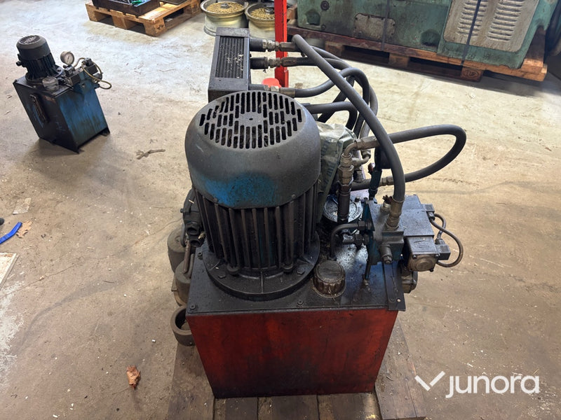 Hydraulaggregat - med värmeåtervinning