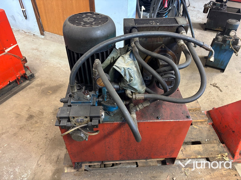 Hydraulaggregat - med värmeåtervinning