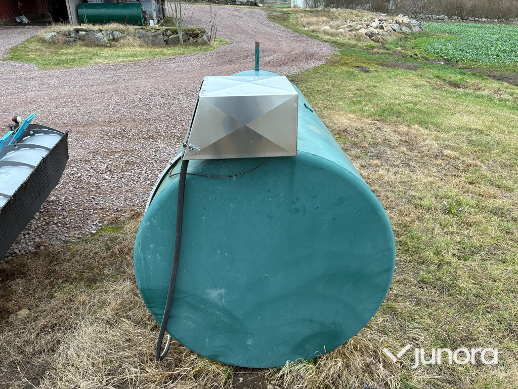 Dieseltank 5000 L – Älvestad, med P. Lindberg 230V pump