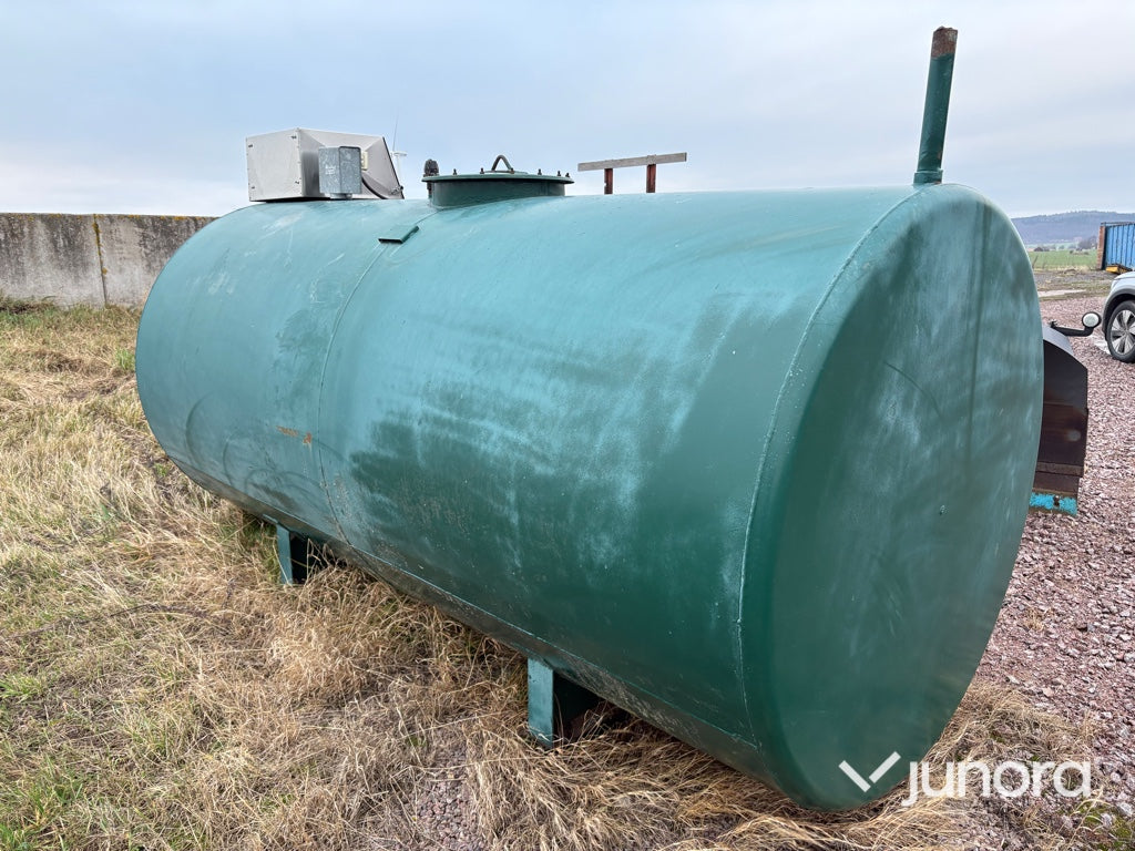 Dieseltank 5000 L – Älvestad, med P. Lindberg 230V pump