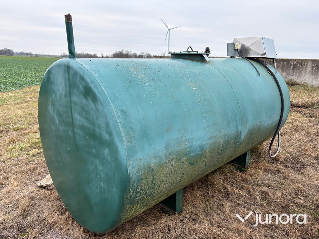 Dieseltank 5000 L – Älvestad, med P. Lindberg 230V pump