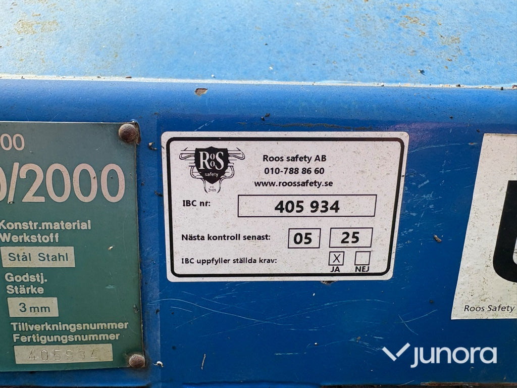 Dieseltank ABG 1500 L