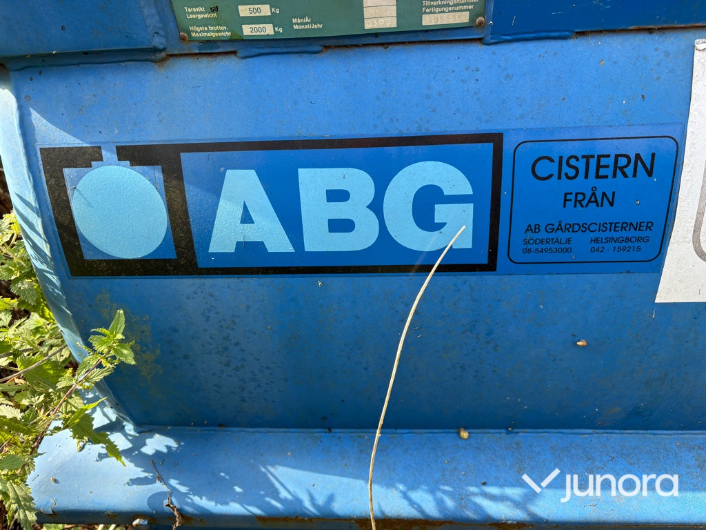 Dieseltank ABG 1500 L