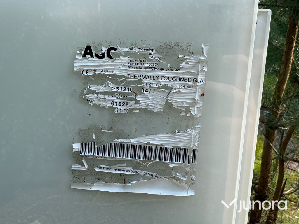 Härdad säkerhetsglas - Planibel Clear 6mm tempered