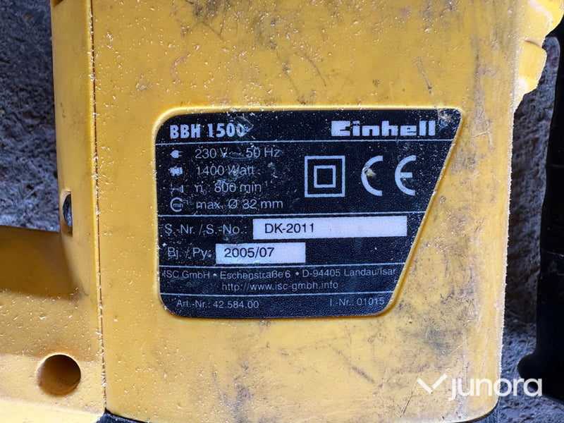 Slagborrmaskin Einhell BBH 1500
