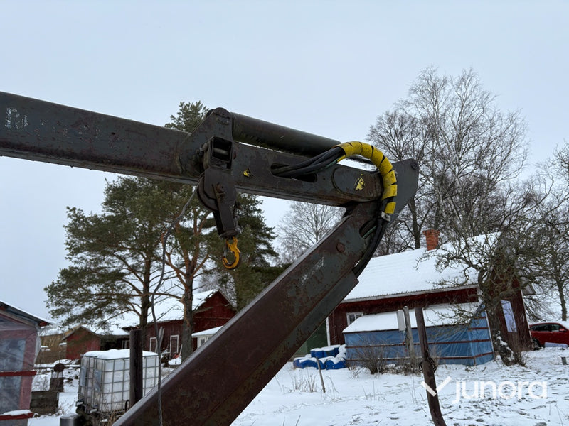 Skogsvagn - Källefall, med kran