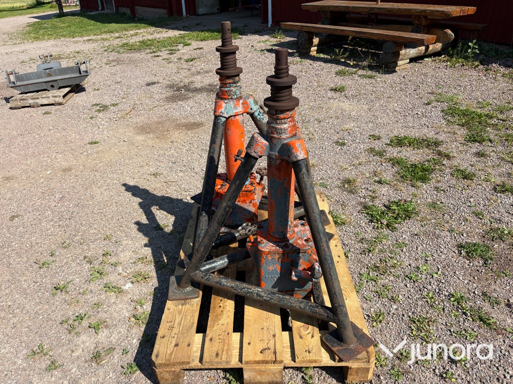 Hydrauliska domkrafter, 2 st – Nike 5 ton