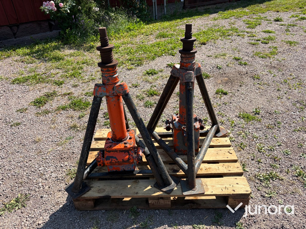 Hydrauliska domkrafter, 2 st – Nike 5 ton