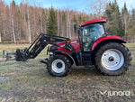Traktor + Frontlastare - Case IH, Puma 185 CVT