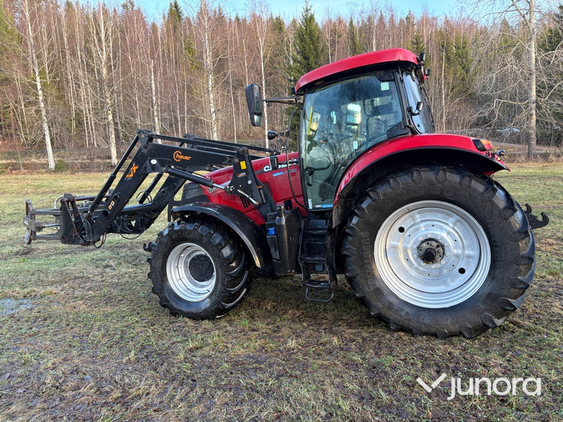 Traktor + Frontlastare - Case IH, Puma 185 CVT