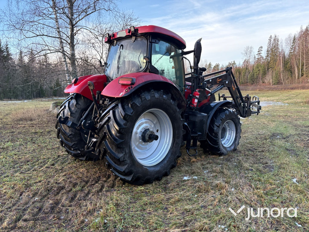 Traktor + Frontlastare - Case IH, Puma 185 CVT