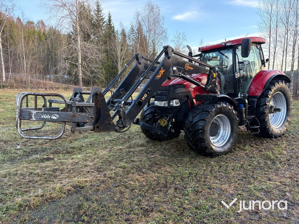 Traktor + Frontlastare - Case IH, Puma 185 CVT