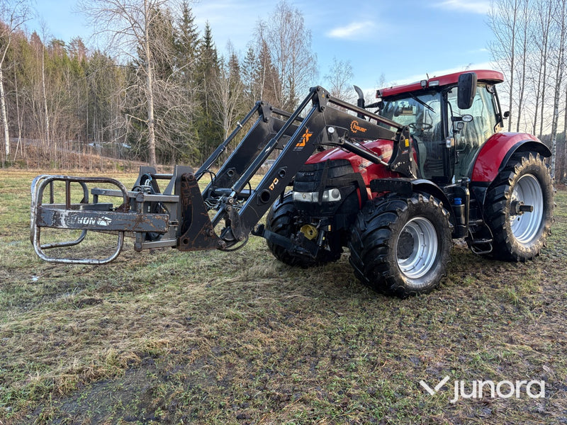 Traktor + Frontlastare - Case IH, Puma 185 CVT