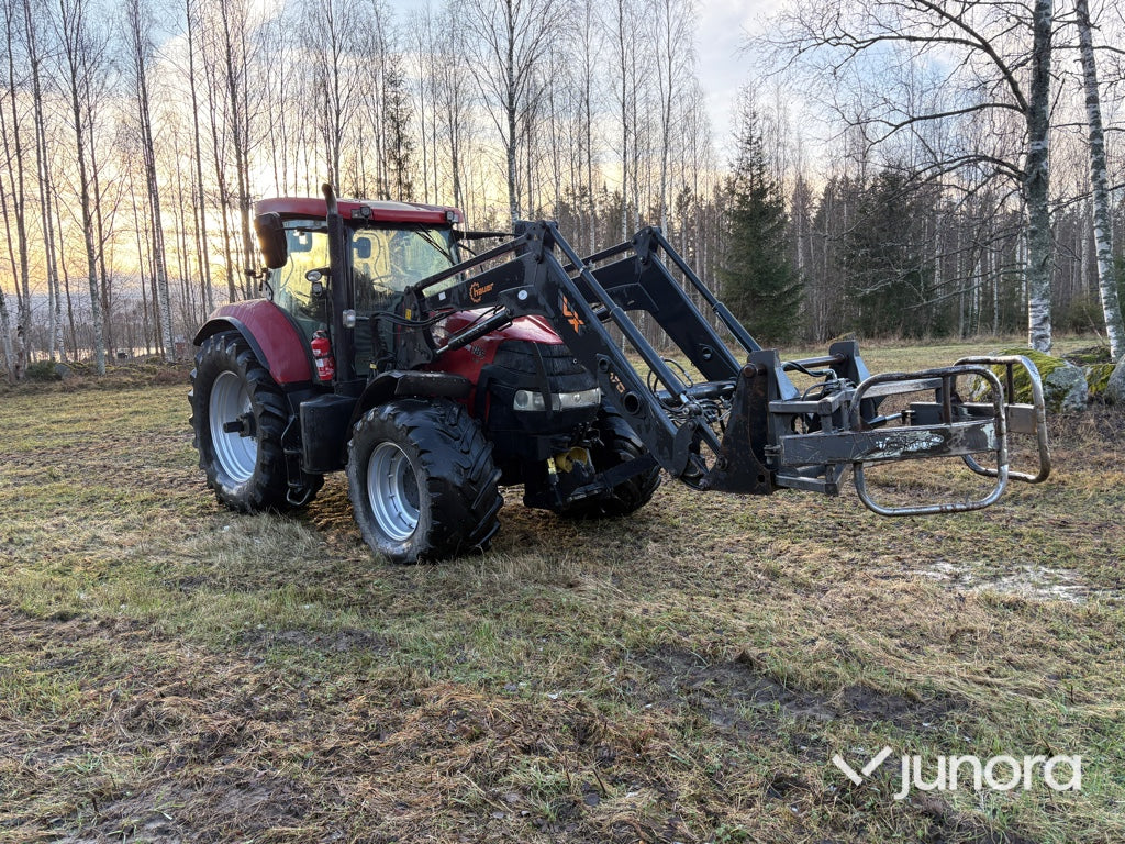 Traktor + Frontlastare - Case IH, Puma 185 CVT