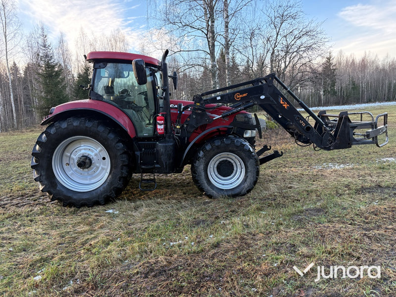 Traktor + Frontlastare - Case IH, Puma 185 CVT
