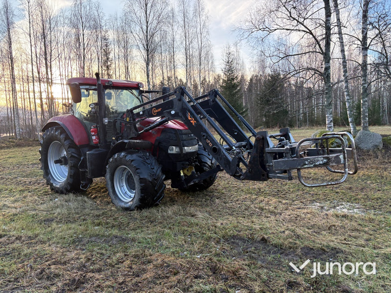 Traktor + Frontlastare - Case IH, Puma 185 CVT