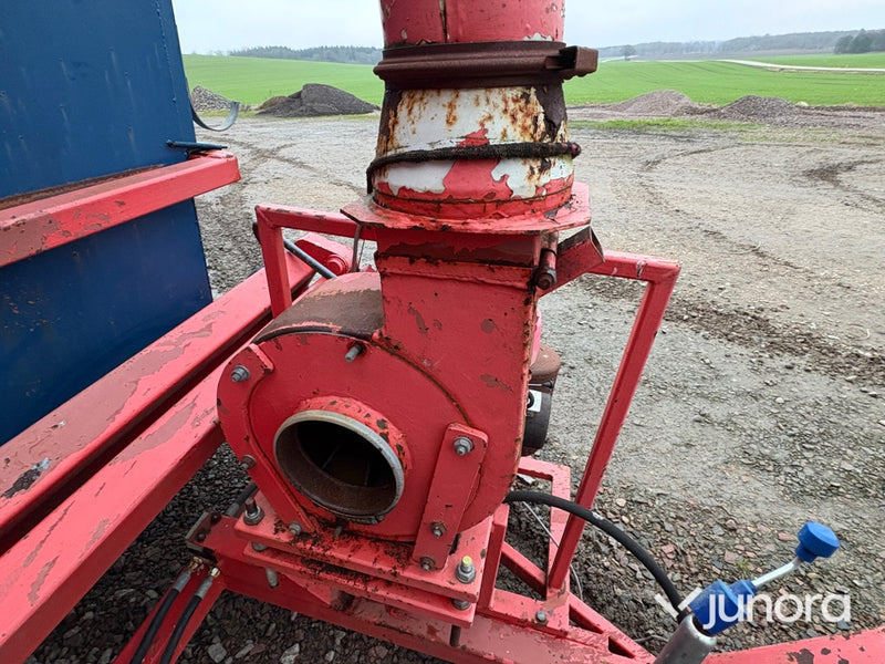 Lövsug – bensindriven, med samlarbehållare