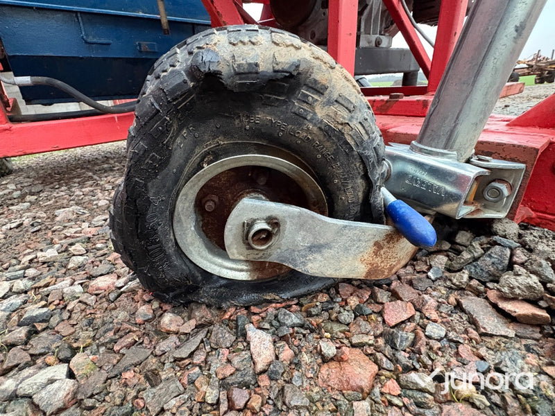 Lövsug – bensindriven, med samlarbehållare