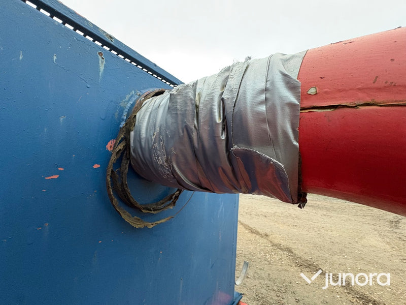Lövsug – bensindriven, med samlarbehållare